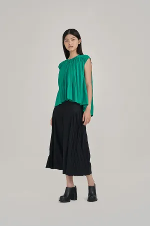 Kaymen Pleat Top