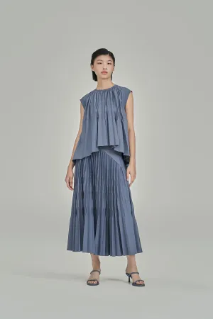 Kaymen Pleat Top