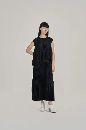 Kaymen Pleat Top