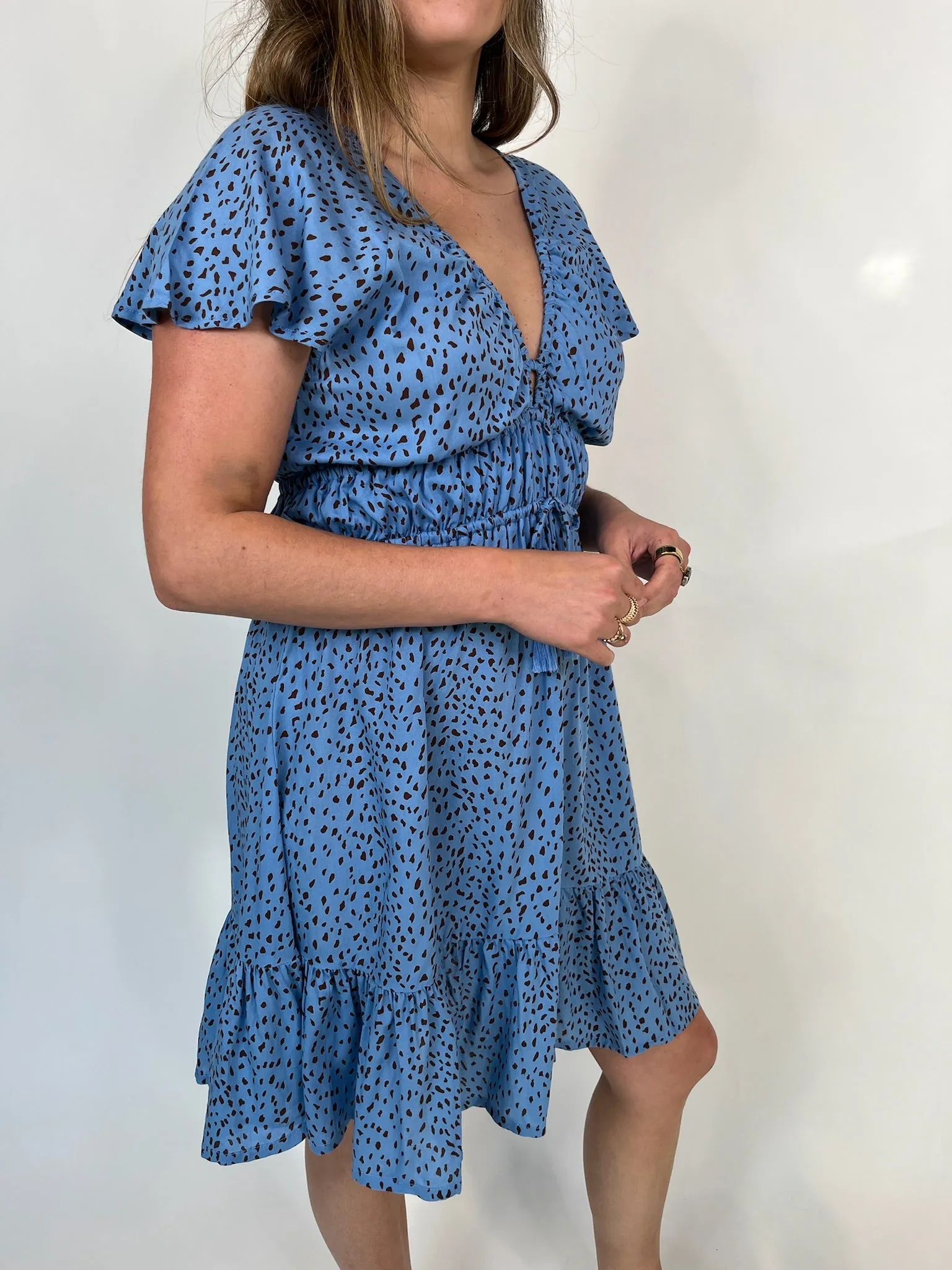 Khush Manoa Dress Granelli Blue