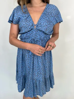 Khush Manoa Dress Granelli Blue