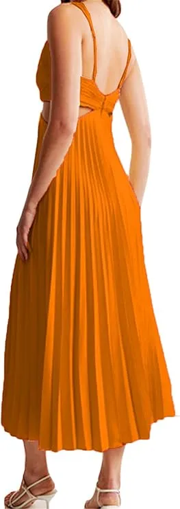 Kiara™ | Elegant V-Neck & Backless Dress
