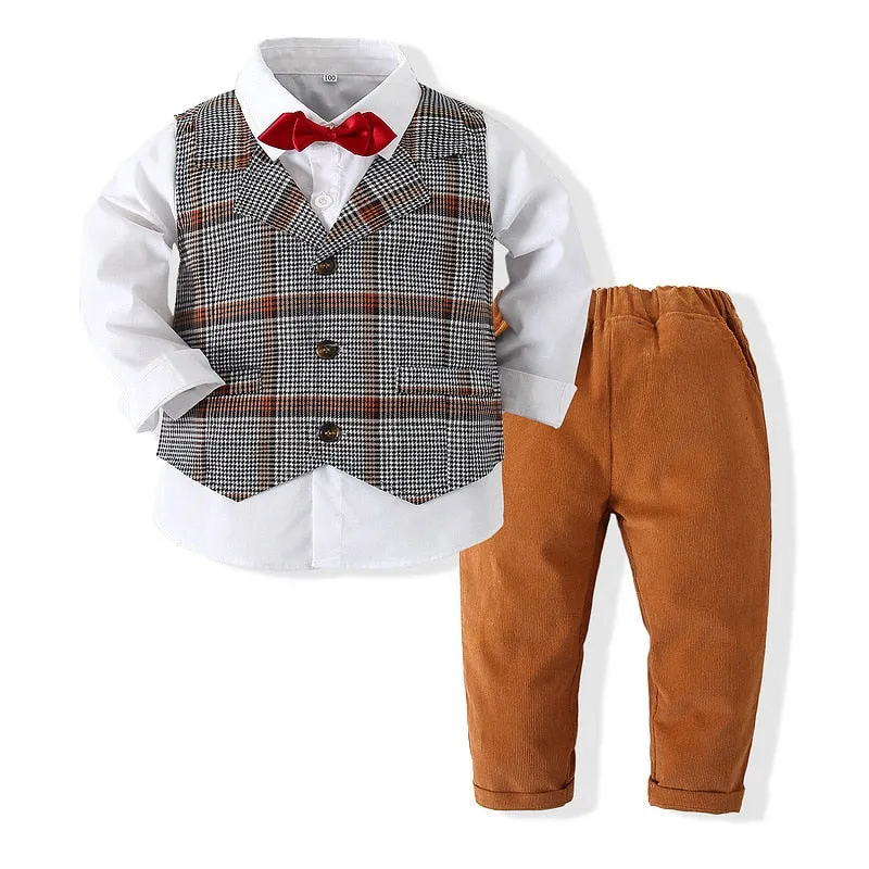 Kids Boy Gentleman Clothing Set