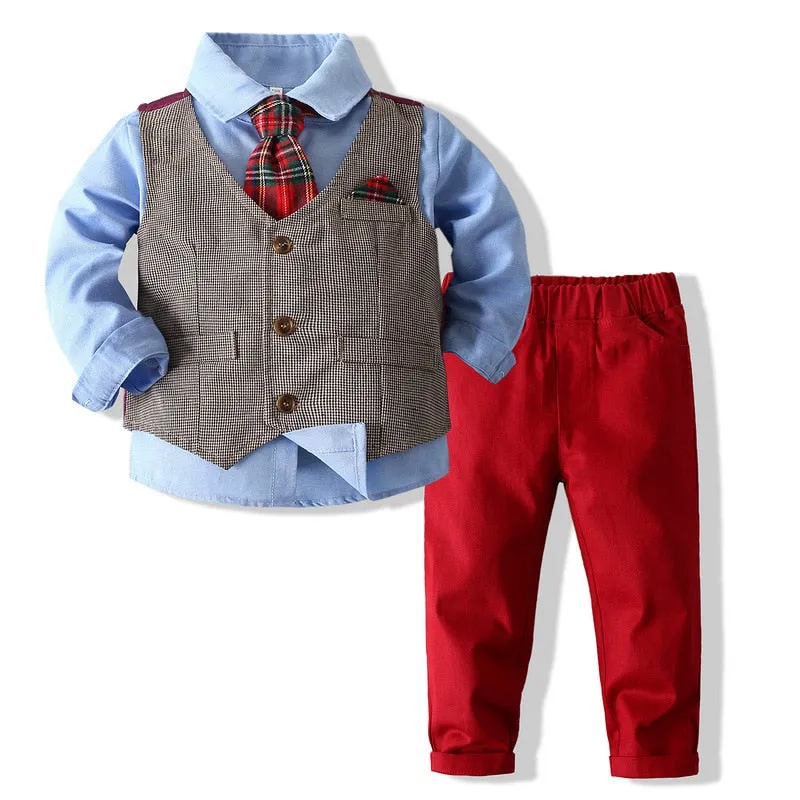 Kids Boy Gentleman Clothing Set