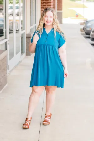 Leave Me to It Mineral Wash Dress