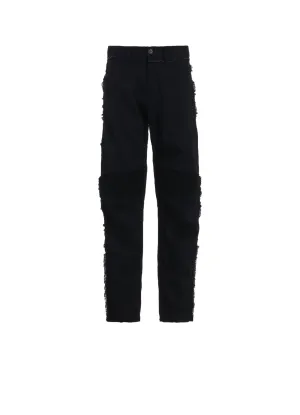 LIGHT DENIM BIKER PANTS