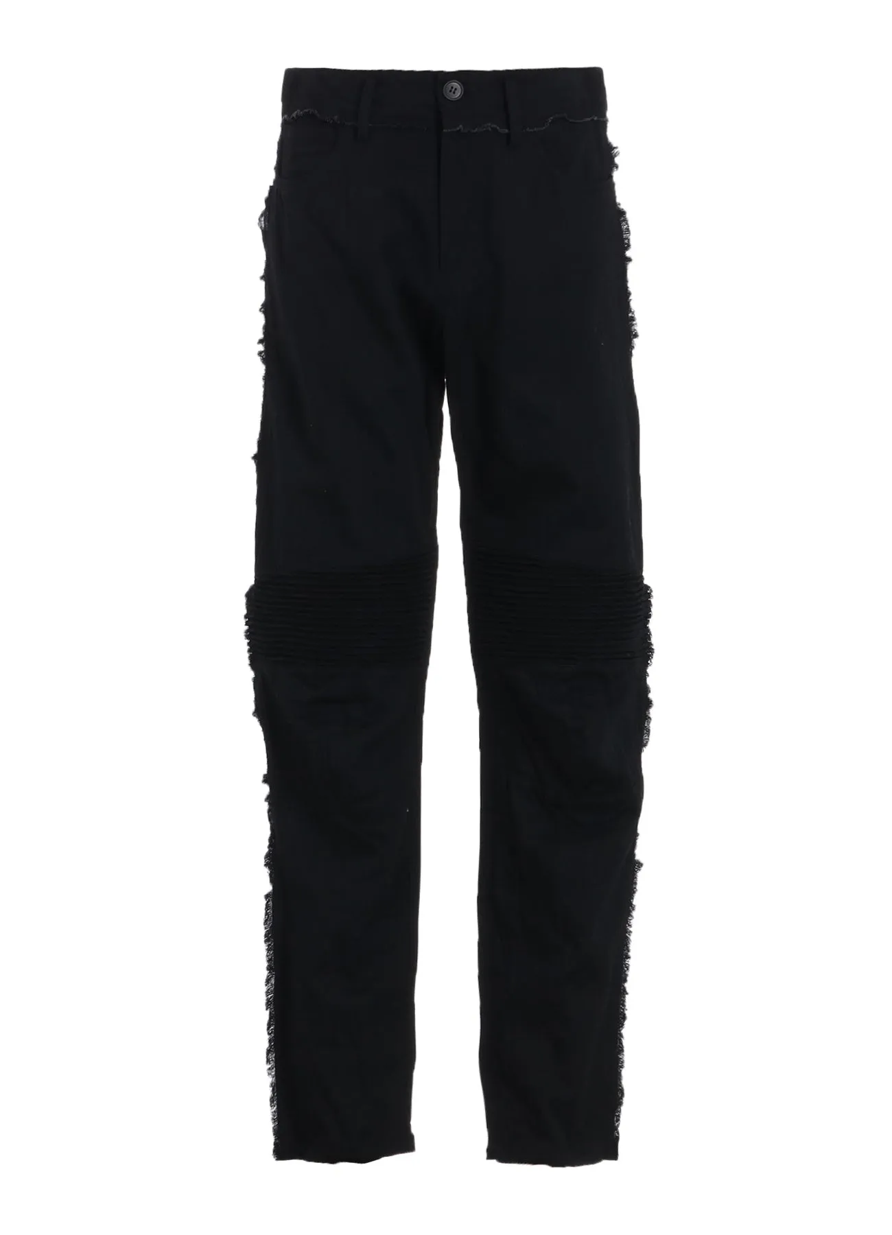 LIGHT DENIM BIKER PANTS