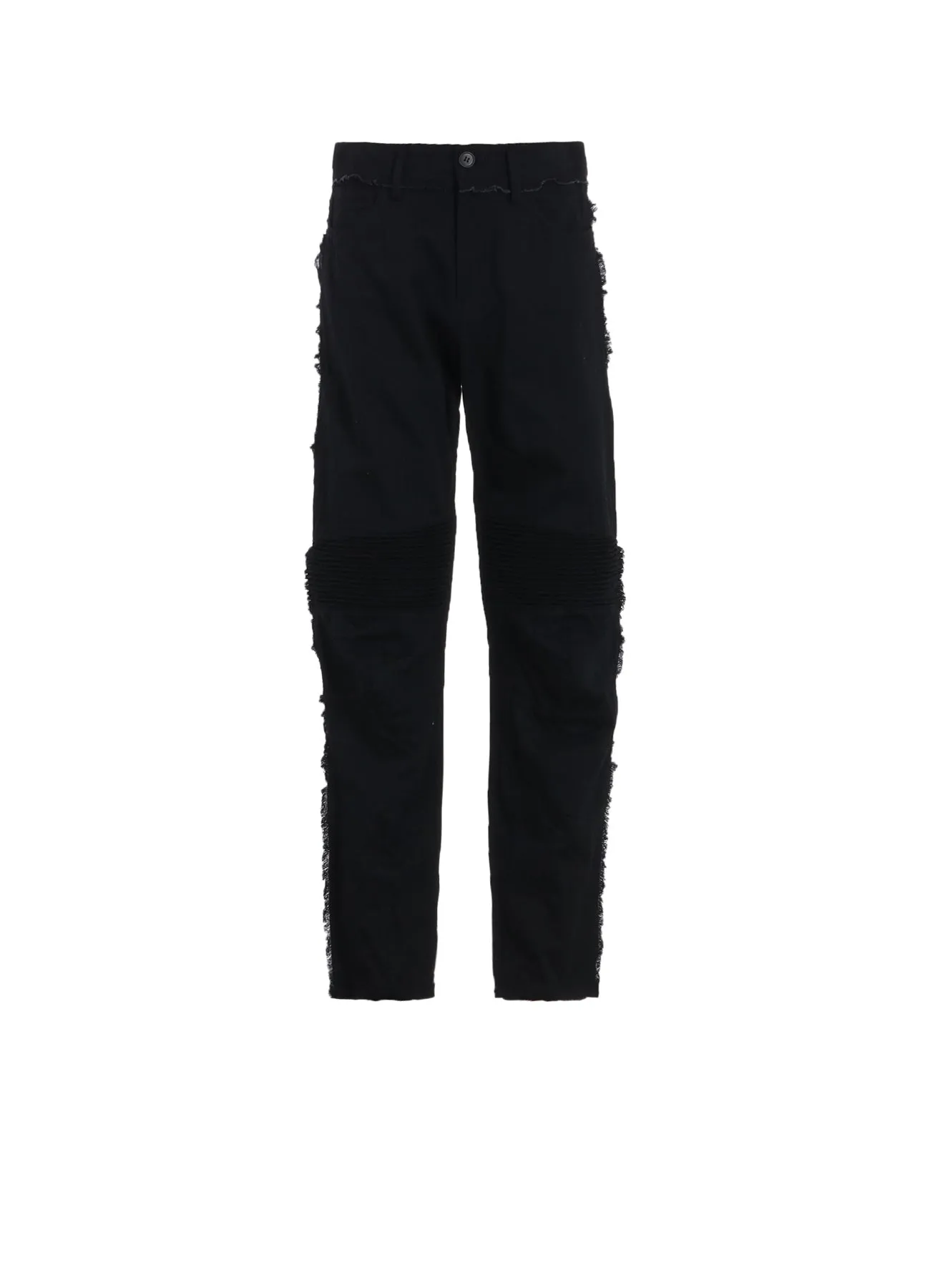 LIGHT DENIM BIKER PANTS
