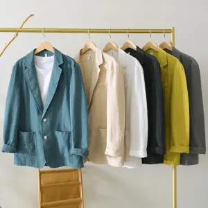 Loville Formaler Blazer aus Leinen
