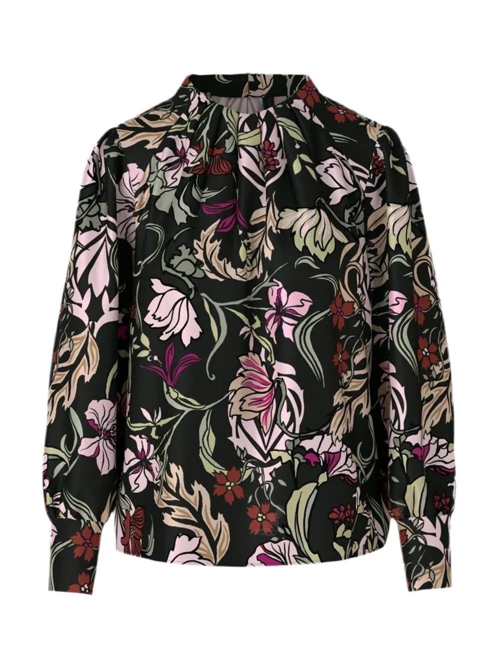 Marc Cain Floral Silk Blouse