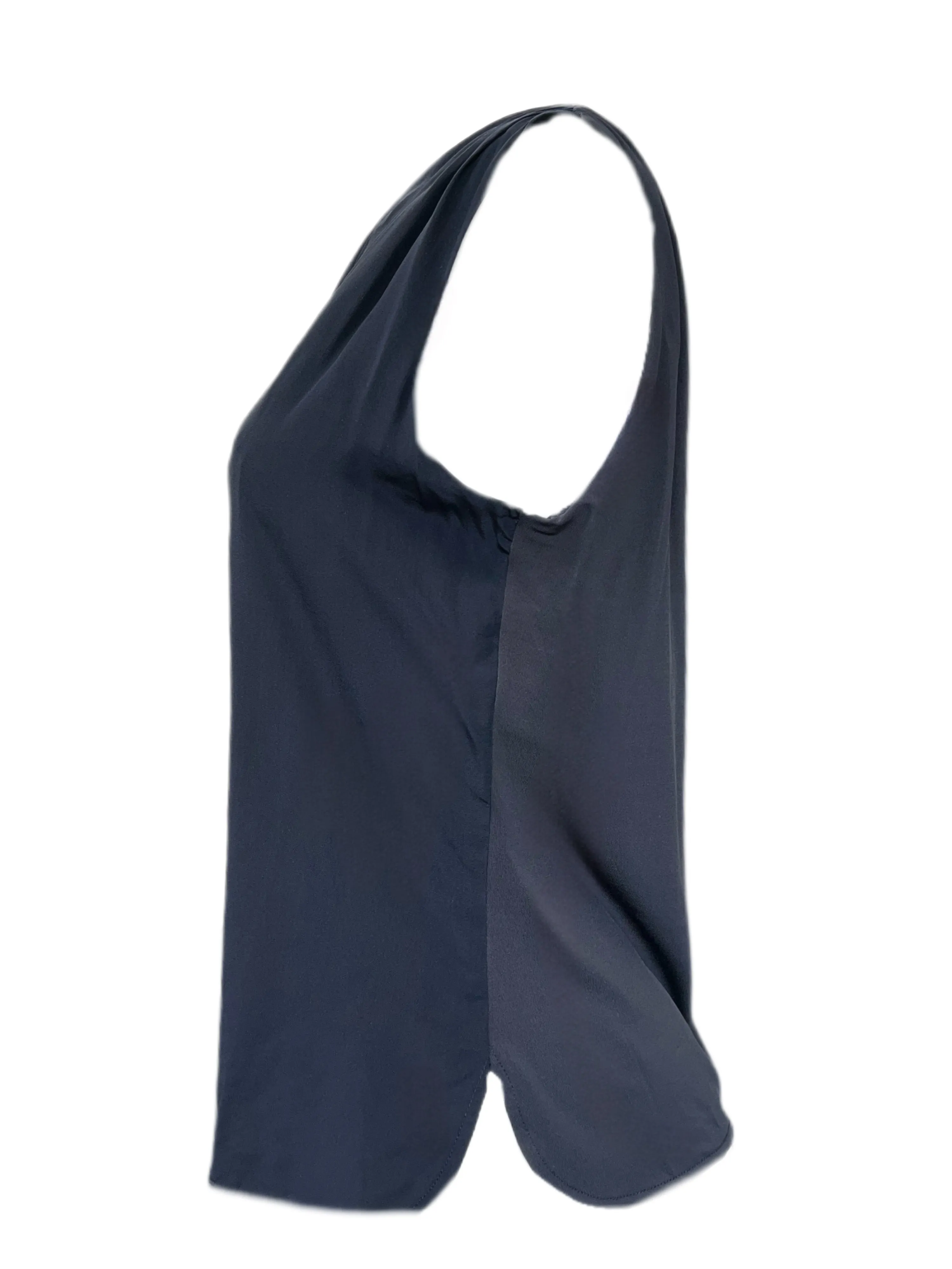Max Mara Women's Black Sigfrid Pullover Tank Top Size M NWT