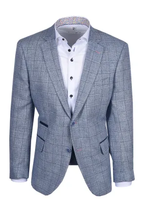 Mazzelli Jacket Blue/Pink Check