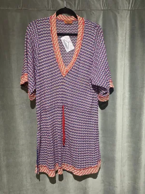 Missoni Short Sleeve Drawstring Dress