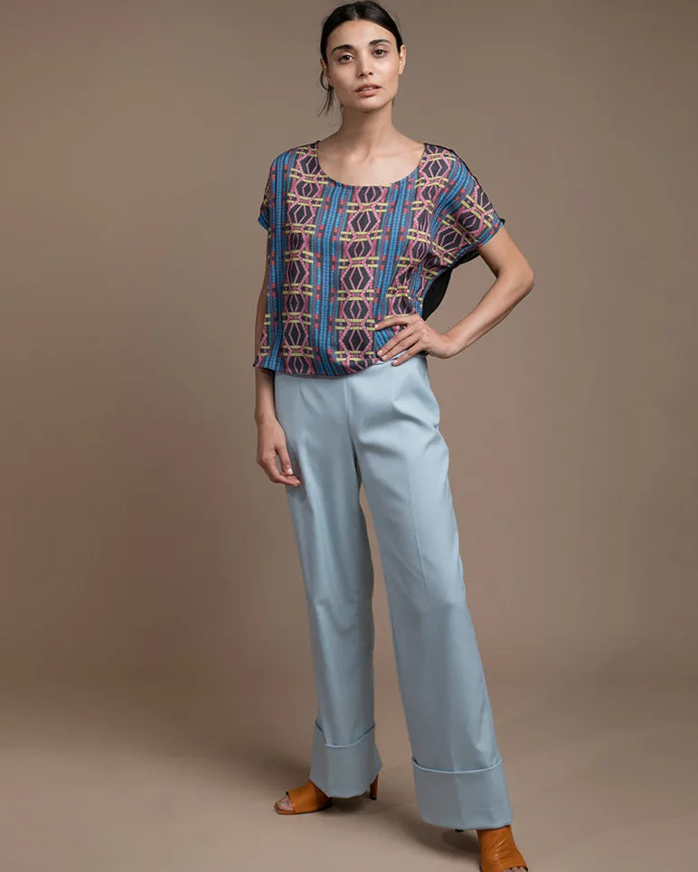 Mosaic Mural Blouse