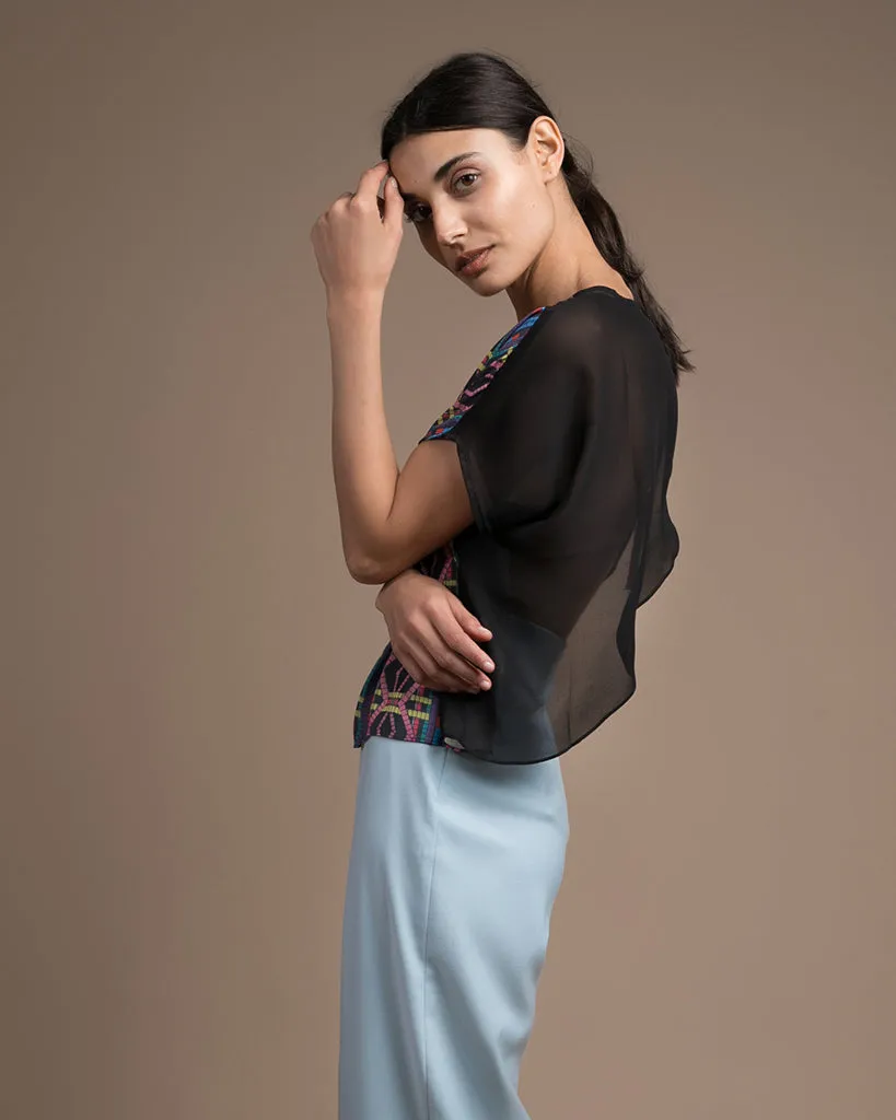 Mosaic Mural Blouse