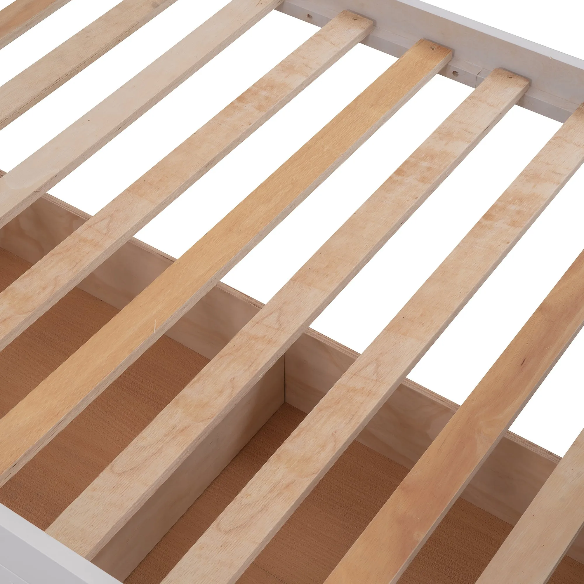 MyRoom Stairway Twin-Over-Twin Bunk Bed with Three Drawers