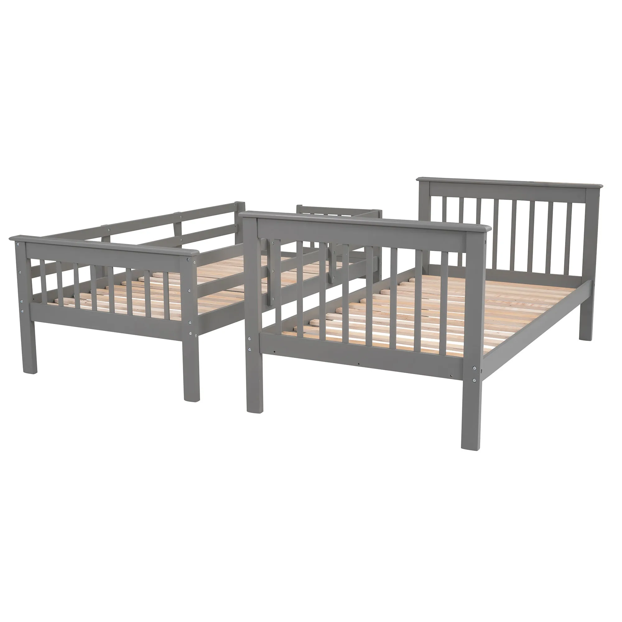 MyRoom Stairway Twin-Over-Twin Bunk Bed with Three Drawers