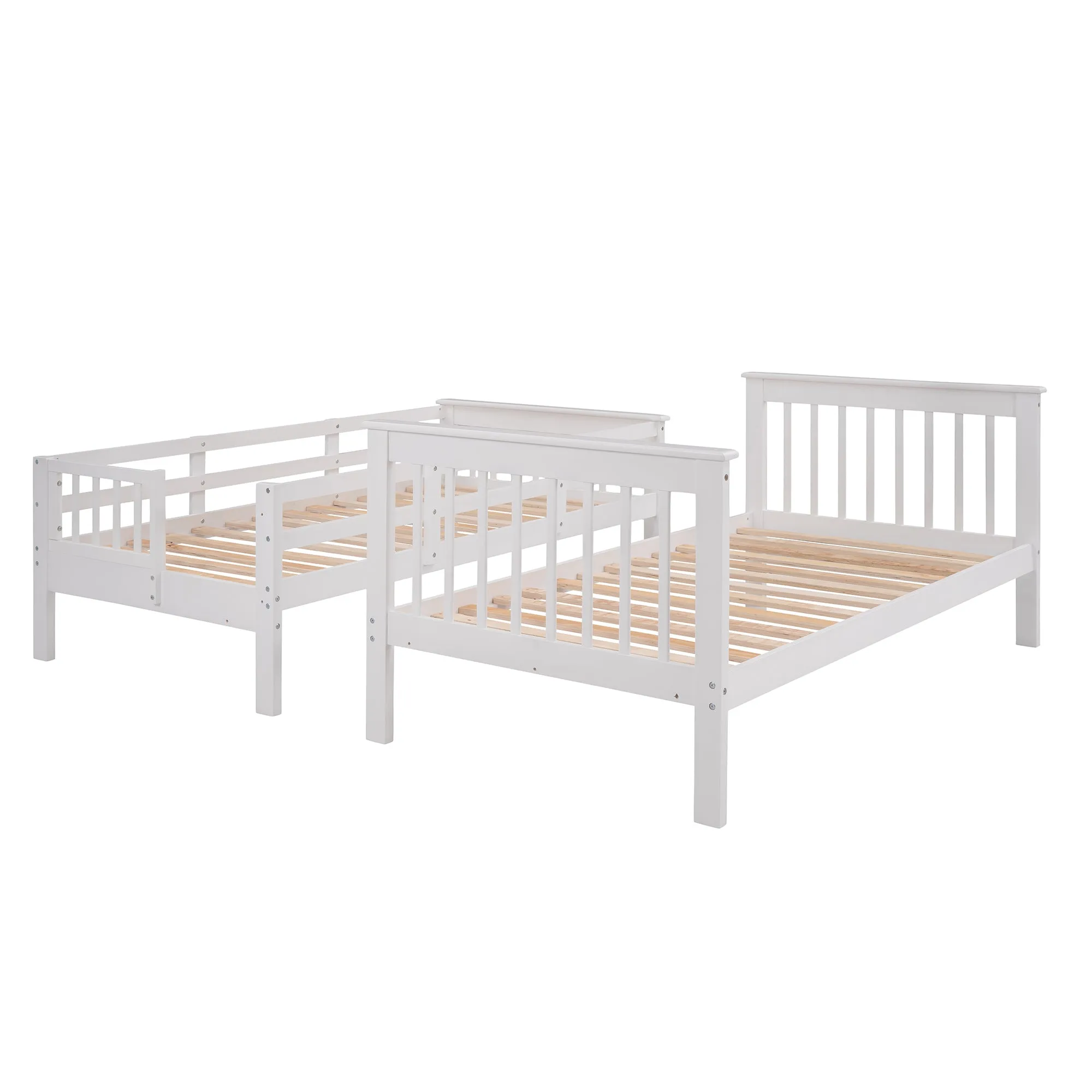 MyRoom Stairway Twin-Over-Twin Bunk Bed with Three Drawers