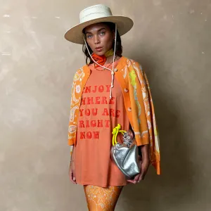Orange Enjoy T-shirt