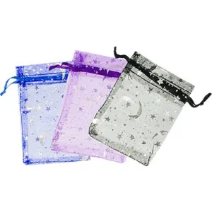 Organza Bags Spirals and Stars