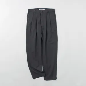 PARAGES / Double Pleated Pants Cotton