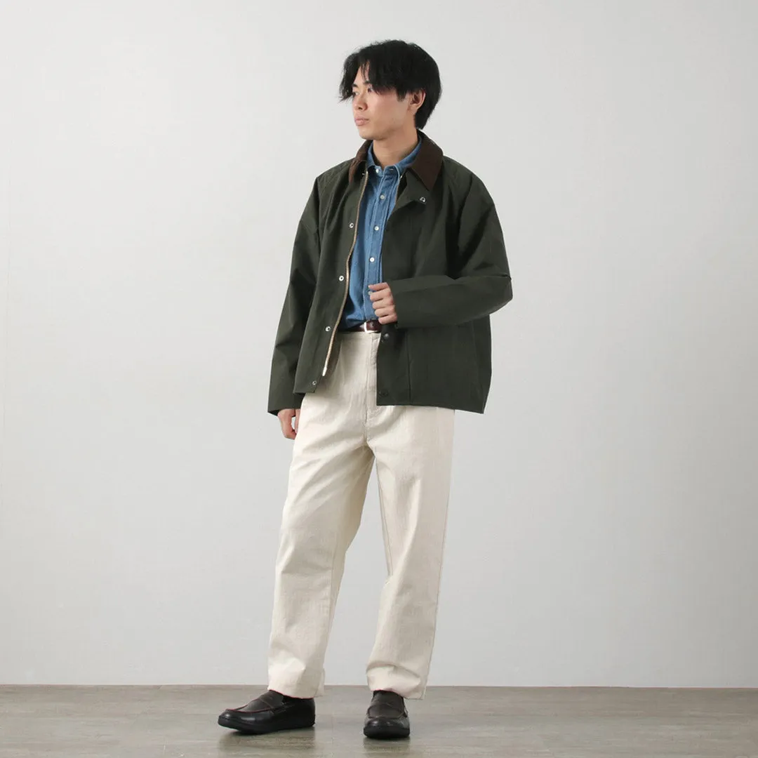 PARAGES / Double Pleated Pants Cotton