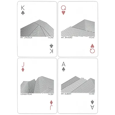 Peak Playing Cards (Night) by USPCC