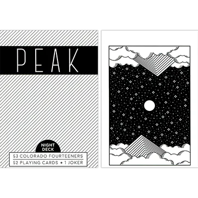 Peak Playing Cards (Night) by USPCC