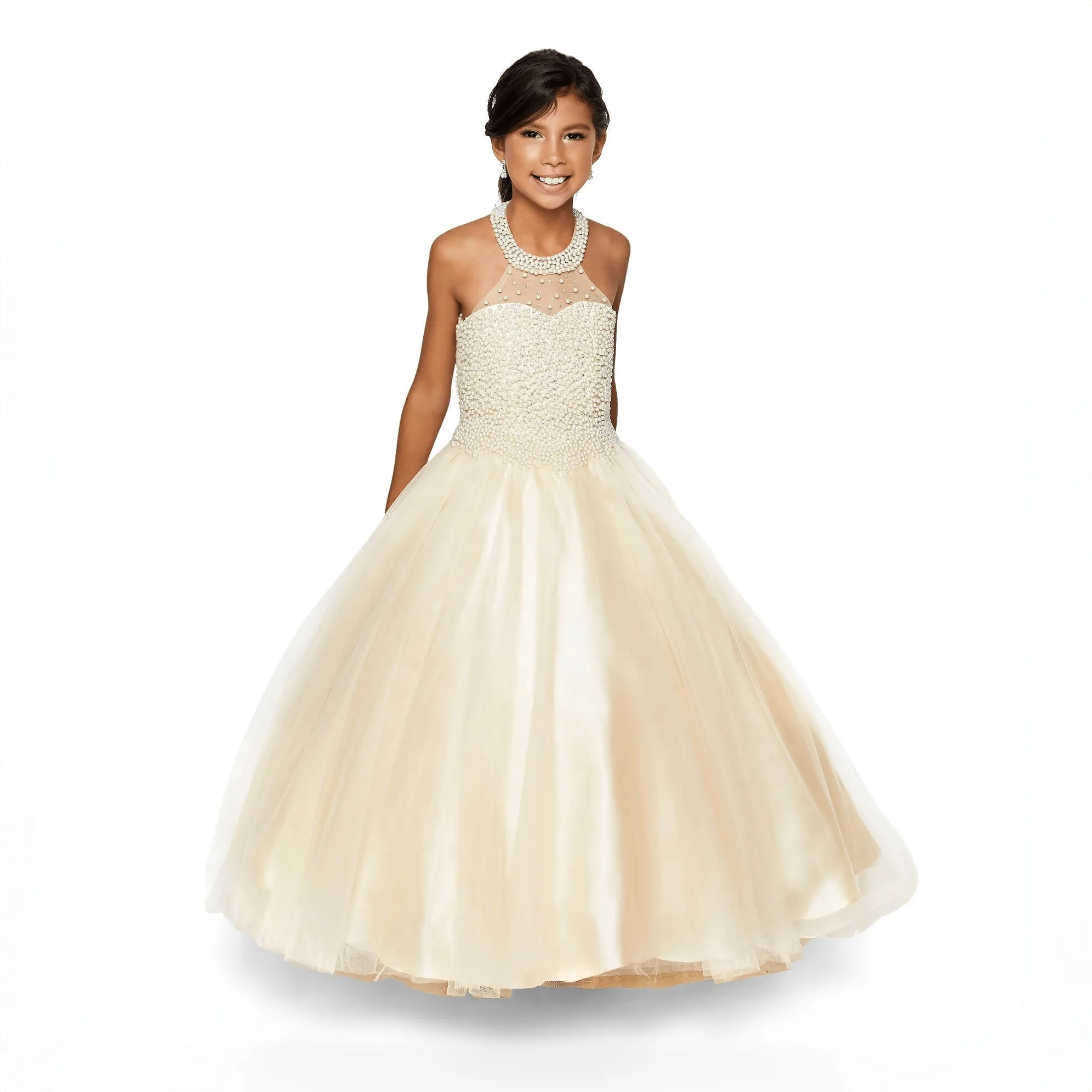 Princess Aurora Gown - Champagne Or Blush