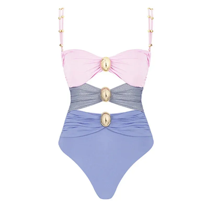 Retro One Piece Swimsuit