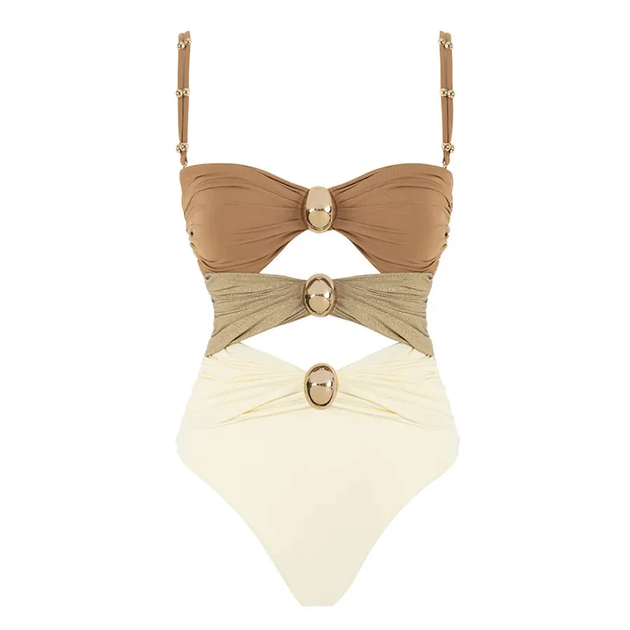 Retro One Piece Swimsuit