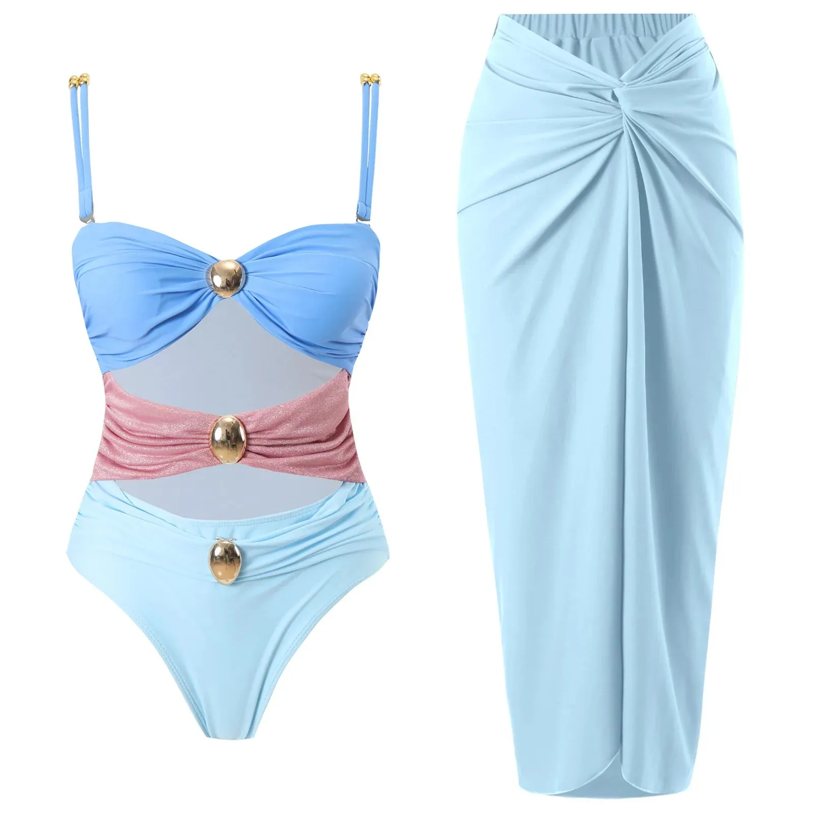 Retro One Piece Swimsuit