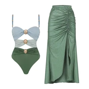 Retro One Piece Swimsuit
