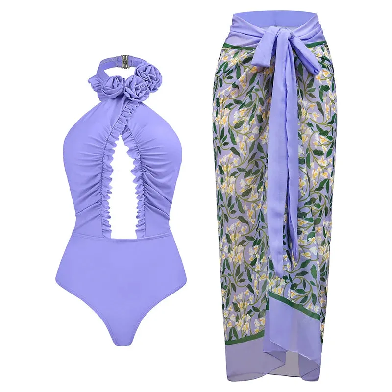 Retro One Piece Swimsuit