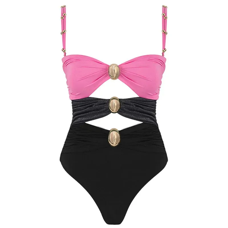 Retro One Piece Swimsuit
