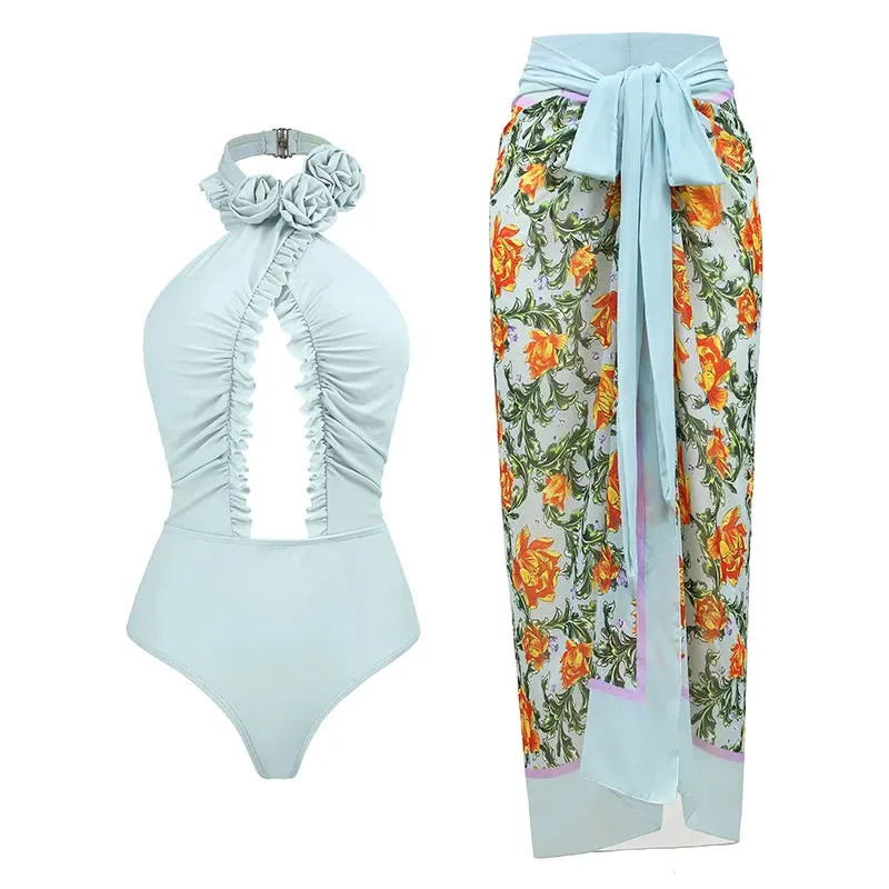 Retro One Piece Swimsuit