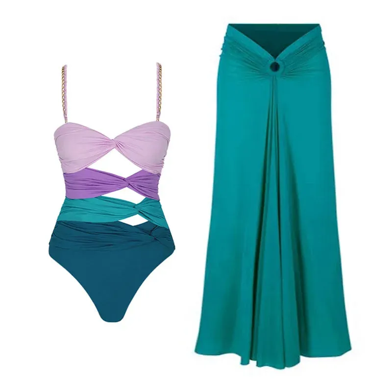 Retro One Piece Swimsuit