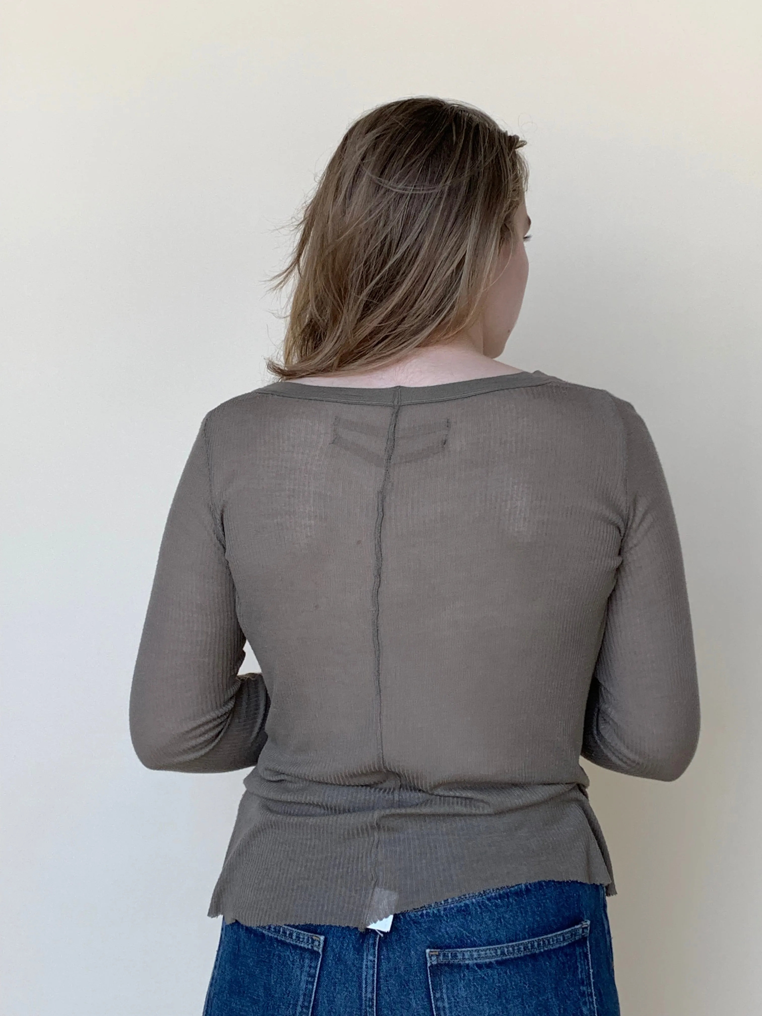 Rick Owens “Sparrows” top