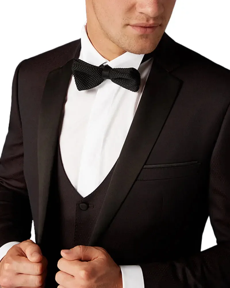 Rocco Dinner Suit Tuxedo Jacket - Burgundy