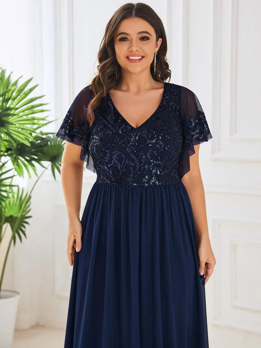 Roycebridal Virginia mother of the bride ankle length dress in navy s8 Express NZ wide