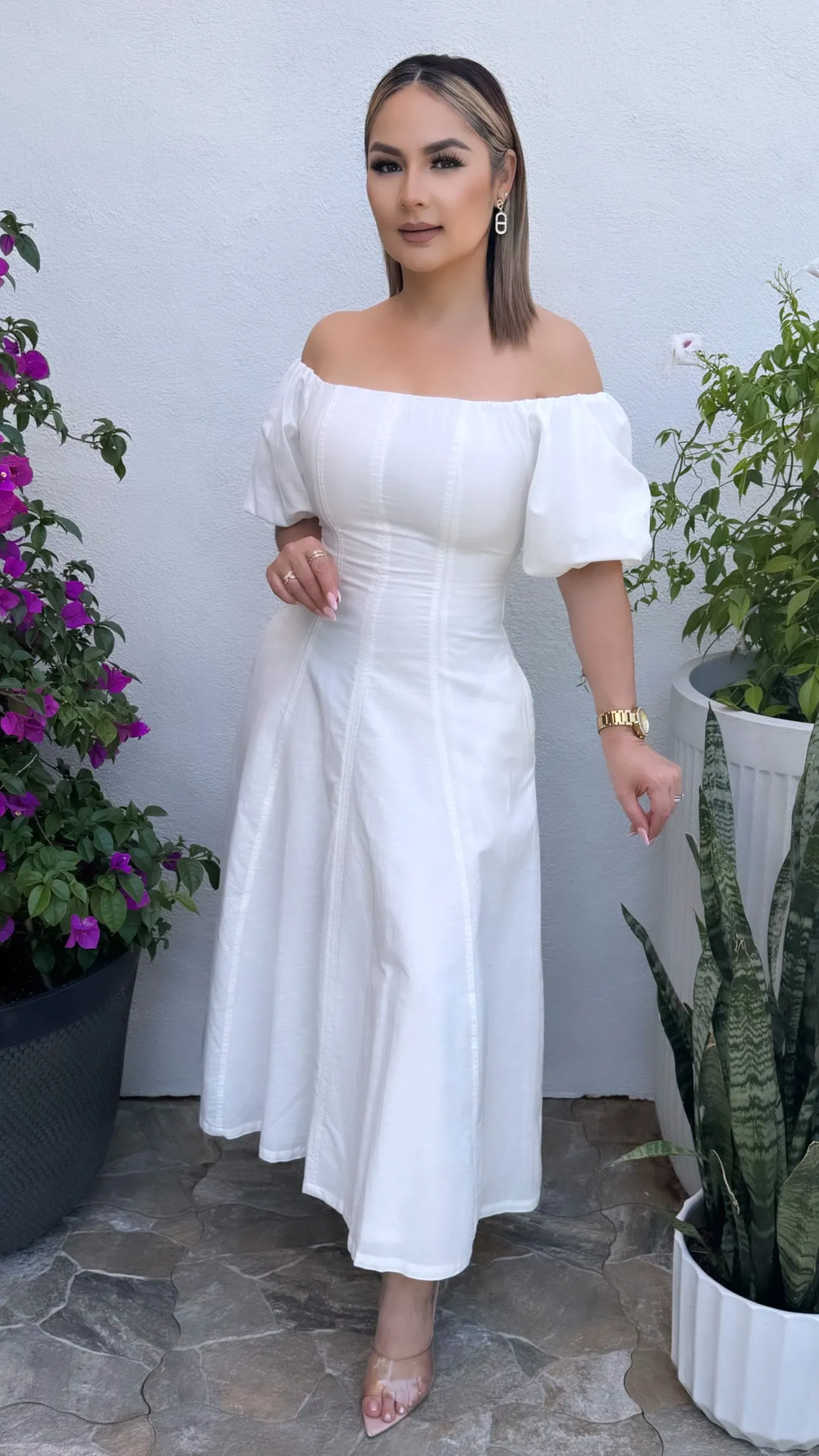 SAMIRA WHITE DRESS