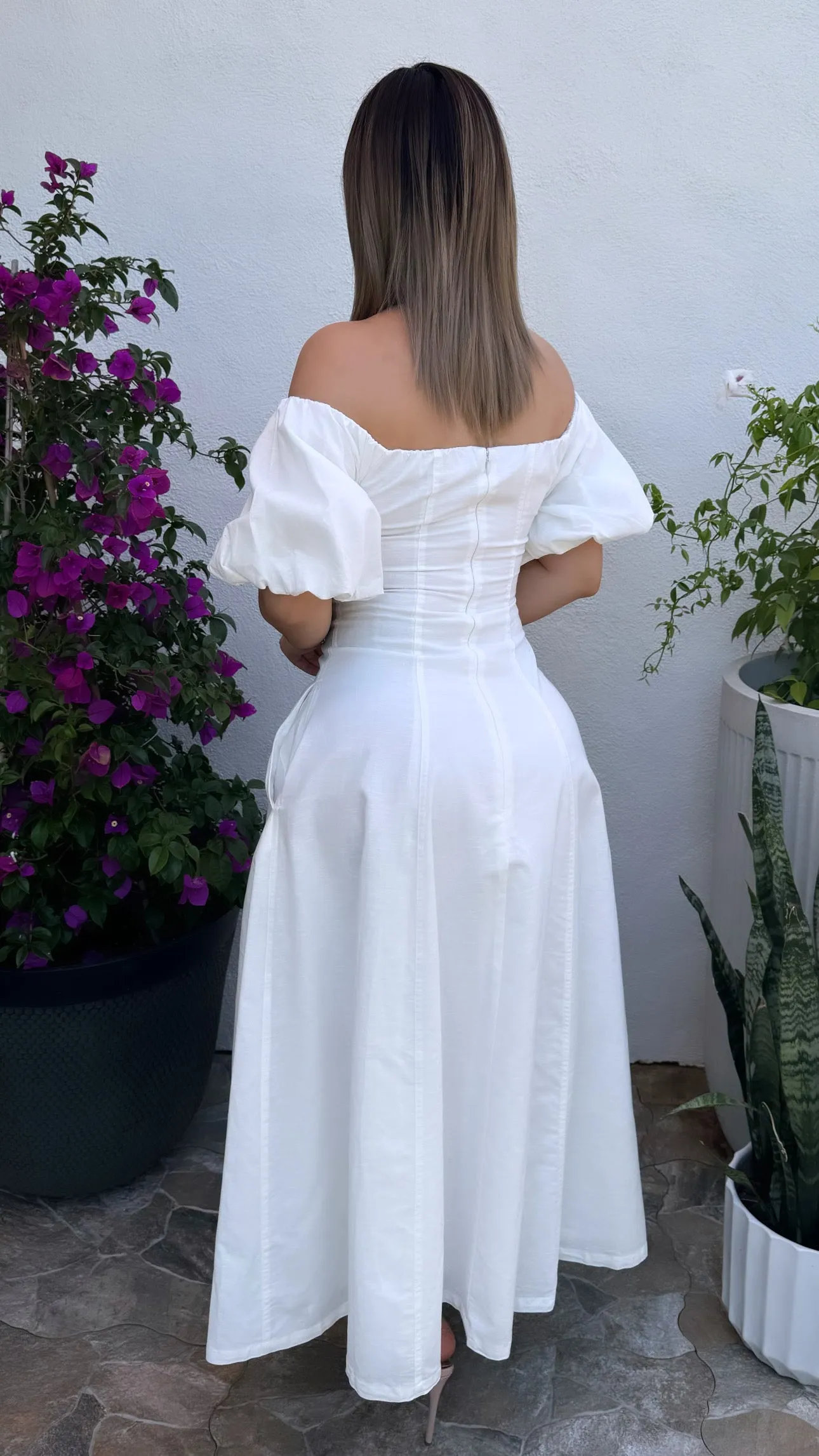 SAMIRA WHITE DRESS