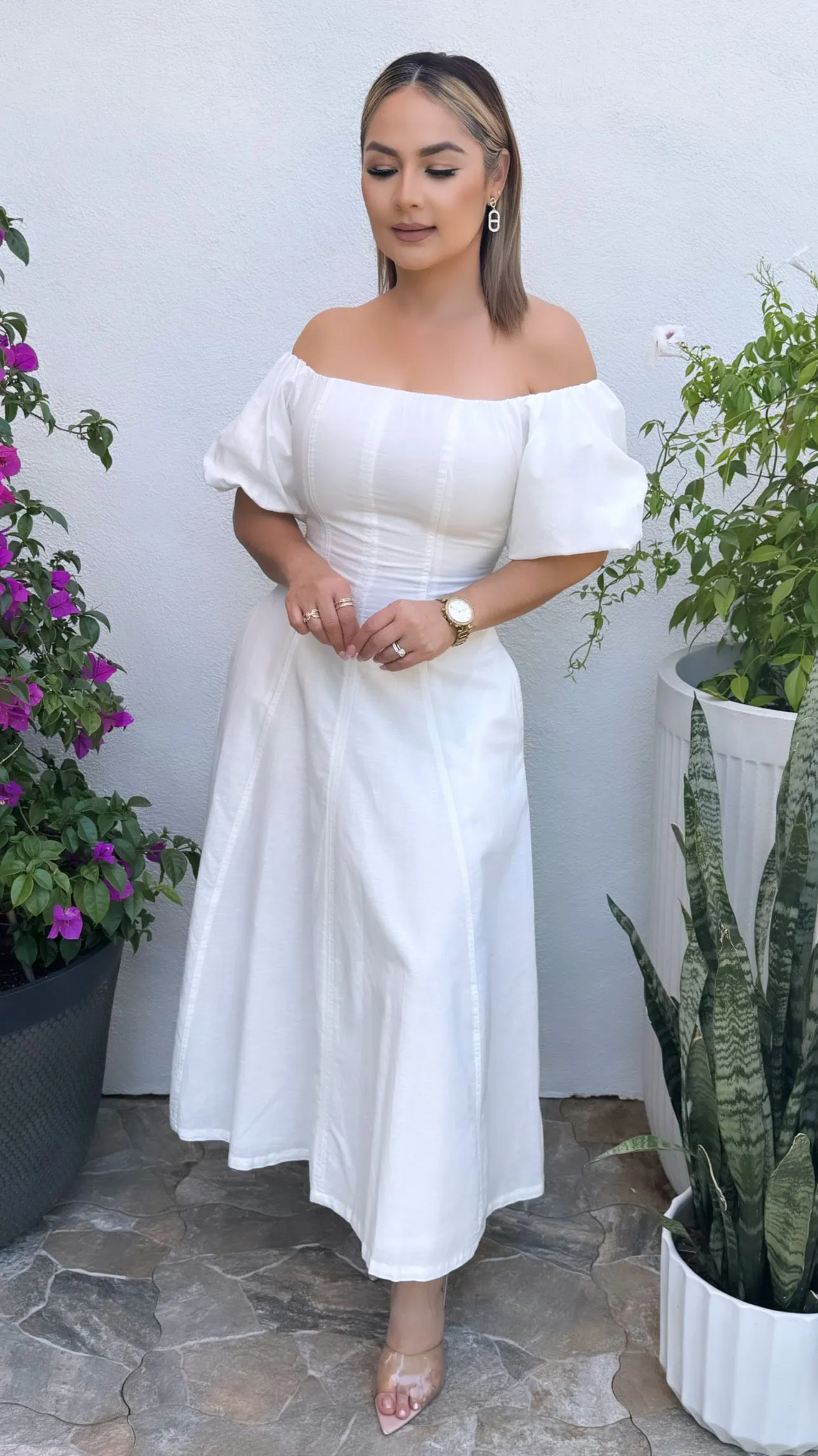 SAMIRA WHITE DRESS