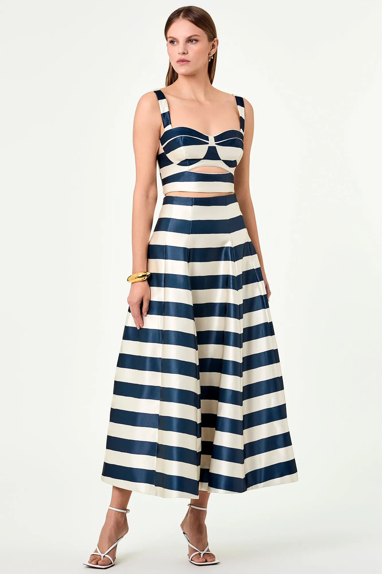 Sasha Top - Sia Stripe Print