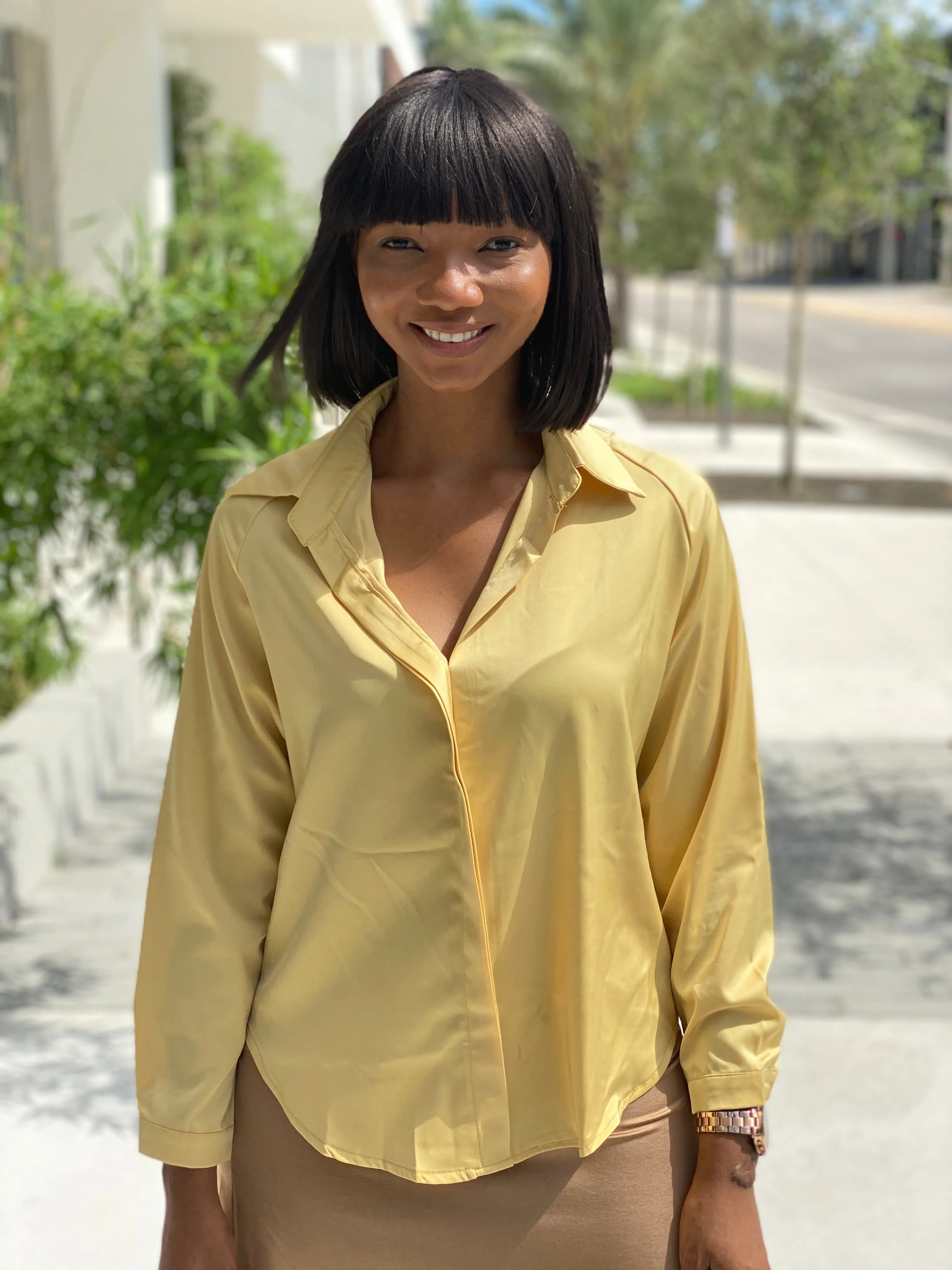 Satin blouse 1