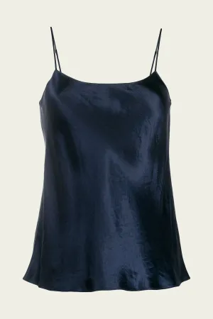 Satin Cami in Coastal Blue