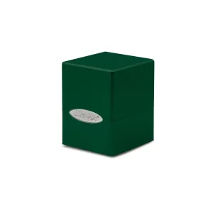 Satin Cube - Hi-Gloss Emerald Green