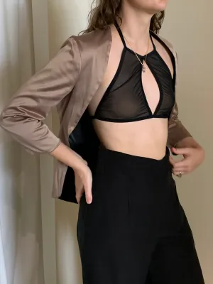 satin reversible jacket