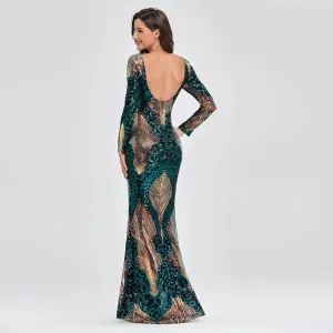 Sequin Mermaid Gown