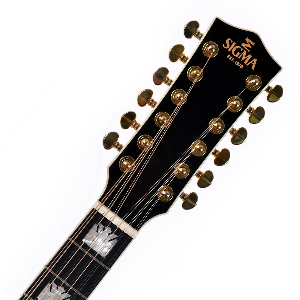 Sigma GJA12SG200 Grand Jumbo 12 String in Sunburst